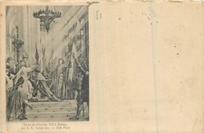 CP CORONATION OF CHARLES VII A REIMS BY LENEPVEU 