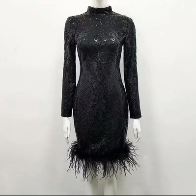 coast amiah feather dress