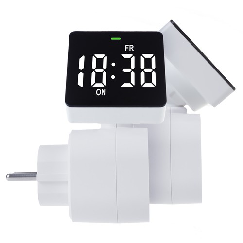 Interruttore orario digitale GreenBlue - timer, carico massimo 16A, IP20, GB610F - Imagen 6 de 11