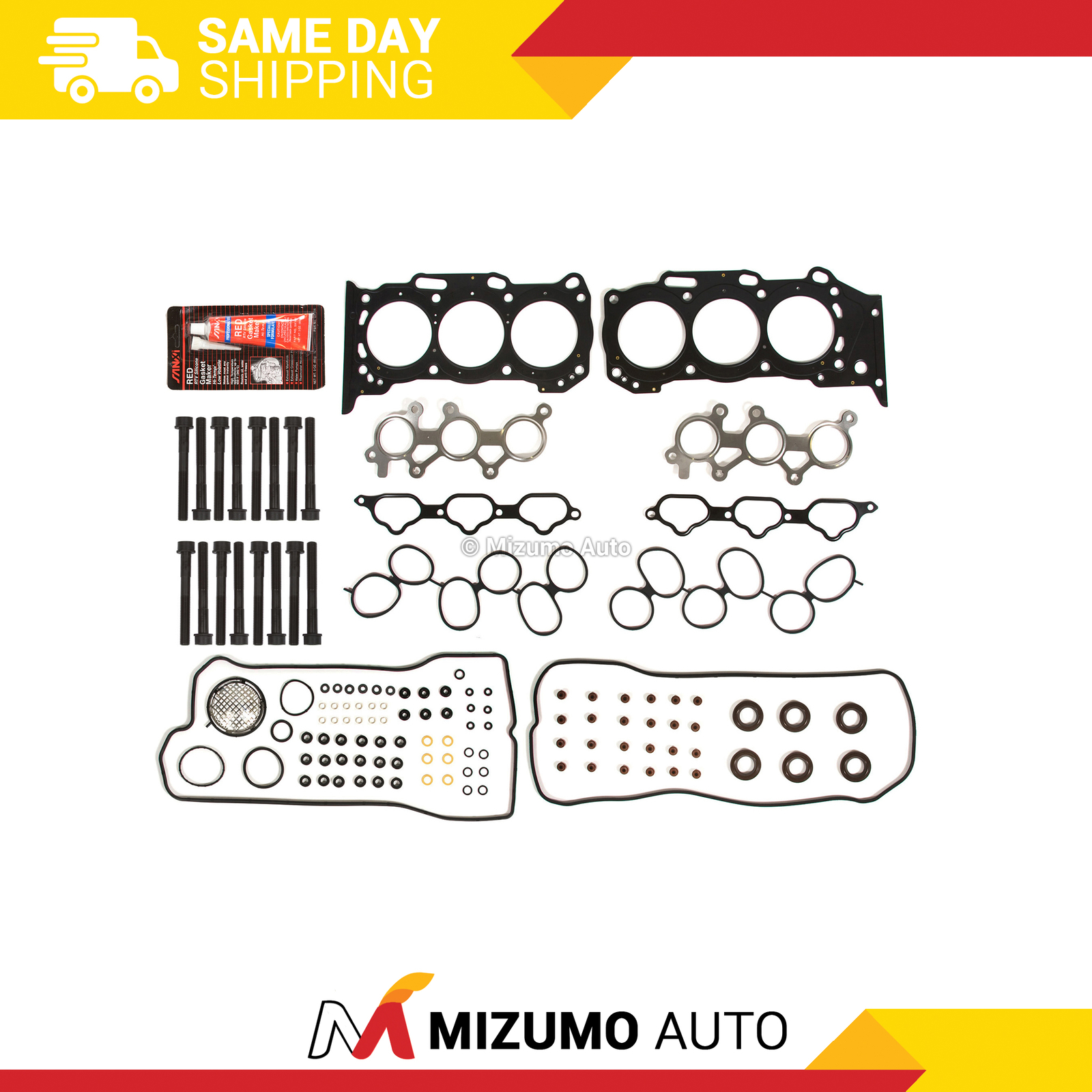 Head Gasket Bolts Set Fit 0611 Lexus GS350 IS350 GS450H Hybrid 3.5 DOHC 2GRFSE eBay