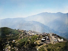 1863 The Town on the Hill, New Almaden Calf.  14 x 11" Photo Print