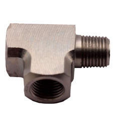 1/8 BSPT NPT T-Shape Tee For Air Oil Water Pr...