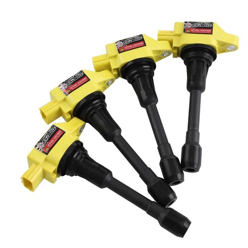 4 Pack Ignition Coil & Spark Plug for 2007-2019 Nissan Altima Versa Sentra UF549 - Picture 2 of 12