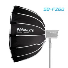 Nanguang SB-FZ60 60cm Softbox Umbrella for Nanlite Forza 60W 60B 60C Bowen Mount