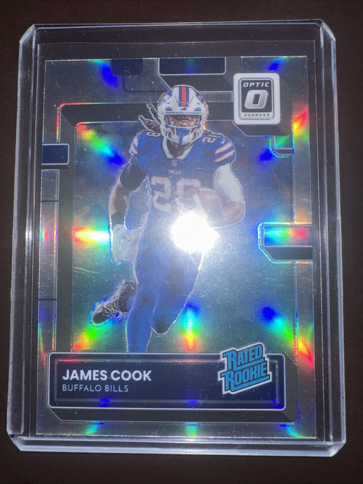 2022 Donruss Optic #215 James Cook Holo RC