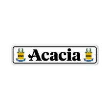 Acacia Brothers Novelty Sign