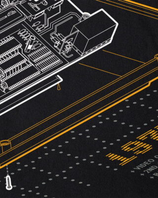 VCS2600 anno 1977 Kinder T-Shirt classic pac gamer retro heimcomputer gamer man