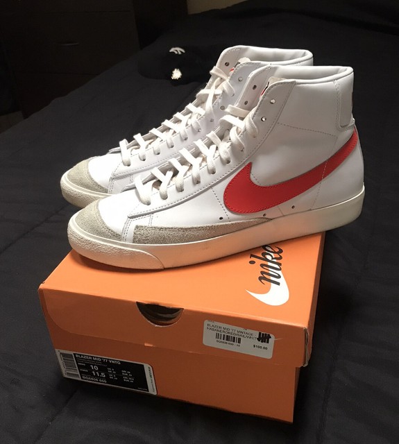 Nike Blazer Mid '77 Vintage Habanero Red Suede BQ6806-600 Men's Size 10 Used | eBay