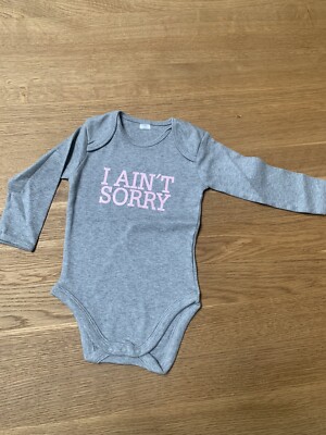 I Aint Sorry Baby Body 74/80