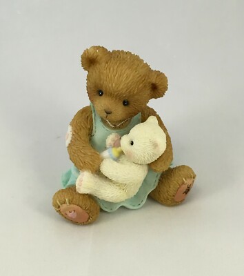 CHERISHED TEDDIES - Nancy & Eva - H: ca. 7 cm - 4016848 Sammlerfiguren Bären