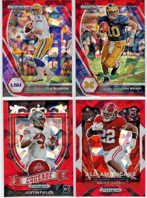 2021 Panini Prizm Draft Picks Red Ice -You Pick- **Buy More, Save More**