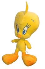 Tweety Looney Tunes Plüschtier Figur gelb Augen bestickt Rarität  ca 2008