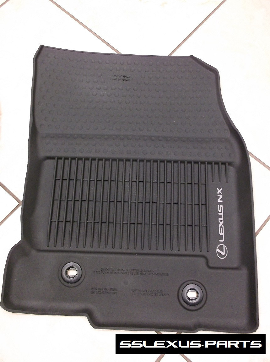Lexus NX200T NX300 (20152018) OEM 3pc ALL WEATHER FLOOR "LINER" MATS