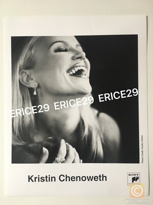 Kristen Chenoweth Wicked Bewitched Publicity Photograph By Kwaku Alston 2001