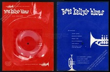 1955 Pete Kelly's Blues flexi disc Rainbo Records scarce vintage trade print ad