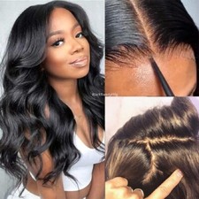 Body Wave Silk Base Full Lace Wig Brazilian Human Hair 5x5 Silk Top Lace Wigs