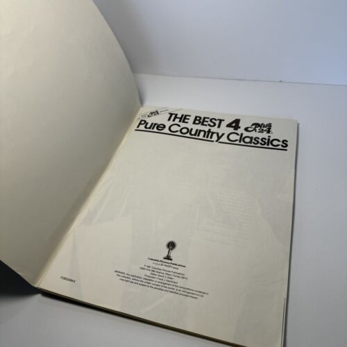 The Best 4 Plus 24 Pure Country Classics Songbook Piano Guitar Vocal 28 Songs - Picture 3 of 6