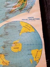 World Antique Original Antique World Maps & Atlases 1950-1959 Date