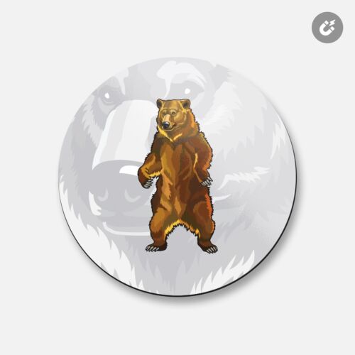 Wild Bear Animal | 4'' X 4'' Round Decorative Magnet | eBay Wild Bear Animal | 4'' X 4'' Round Decorative Magnet | eBay