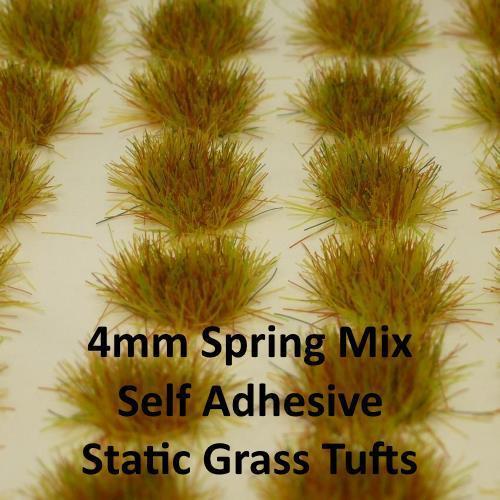 120 x 4mm Static Grass Tufts Self Adhesive -For Imperial Guard & For 40K Basing - Picture 16 of 27