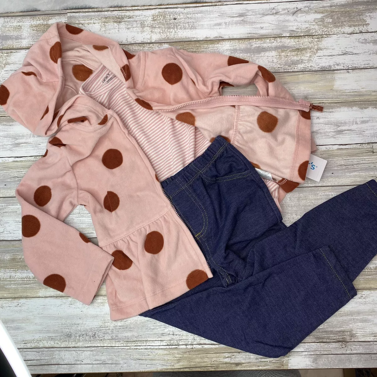 Carter's fleece shop zip up jacket