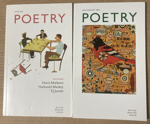 POETRY MAGAZINE 2014-2015 lot of 15 PB WH 91215A - Picture 5 of 11