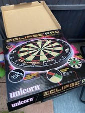 Used A+ grade , Unicorn Eclipse Pro Dartboard