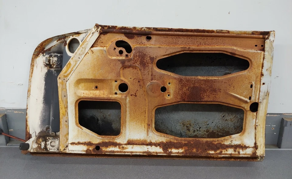 SÓLIDO USADO ORIGINAL GENUINO PORSCHE 356B CUPÉ PASAJEROS PUERTA CARCASA NLA 15 Foto 4 de 4