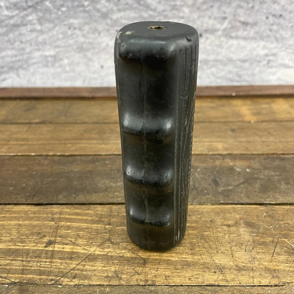 Empuñadura de manillar Schwinn vintage ovalada años 40 50 Phantom Orphan Cruiser Klunker Foto 4 de 4