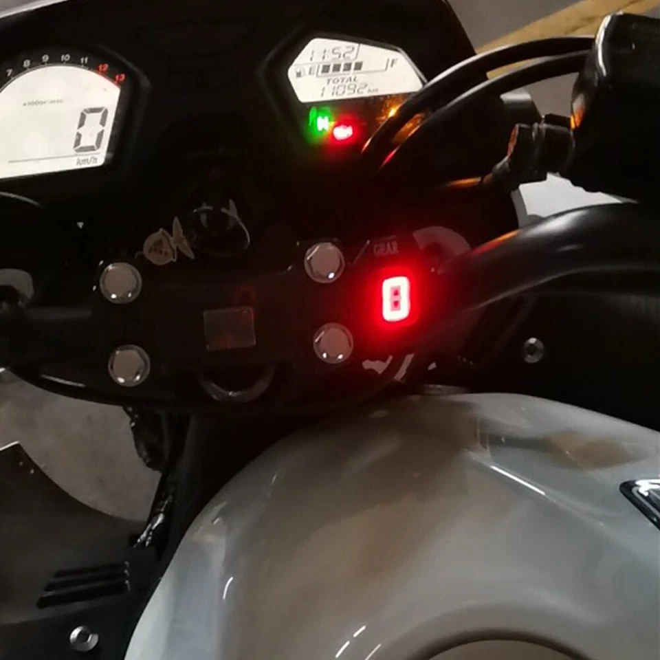 For Yamaha YZF R6S 2006-2009 YZF-R6 Motorcycle Rad LED 1-6 Gear Disply Indicator - Image 2 of 4