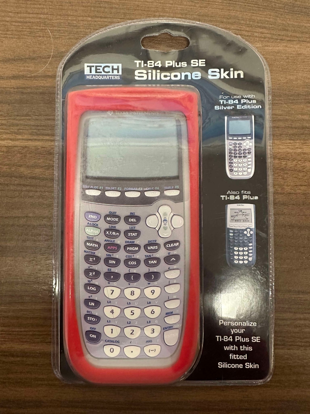 TI-84 PLUS SE 실리콘 스킨 레드 새 계산기-Freehip.co.kr