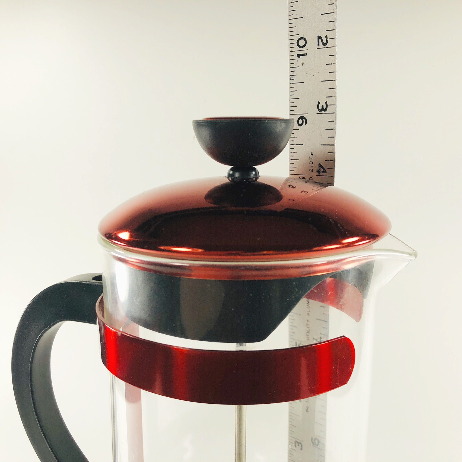 4-cup Primula Coffee French Press Classic Red Black