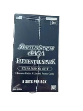 Battle Spirits Saga TCG: ELEMENTAL SPARK Expansion Set [EX01] Display - 8 sets