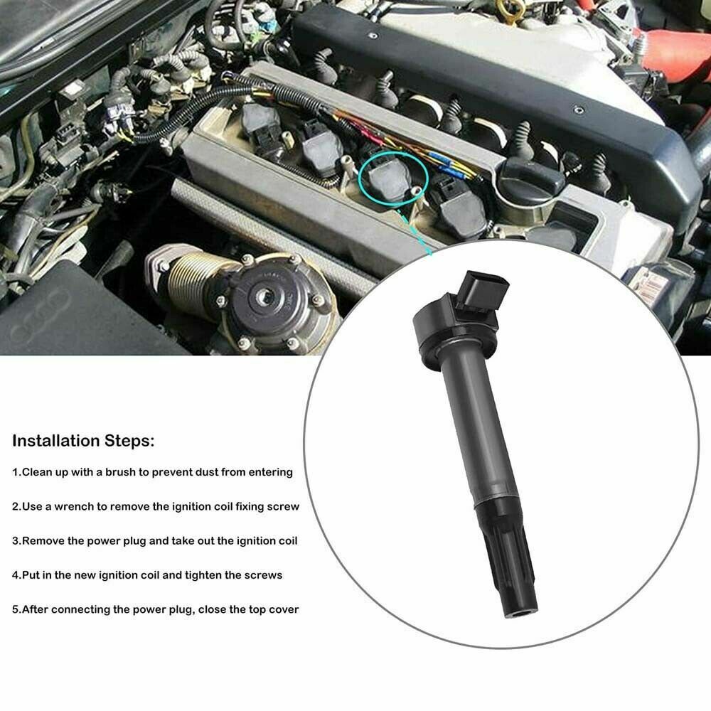 6 Pack Ignition Coils For Toyota Camry Rav4 Avalon Lexus RX350 ES350 3