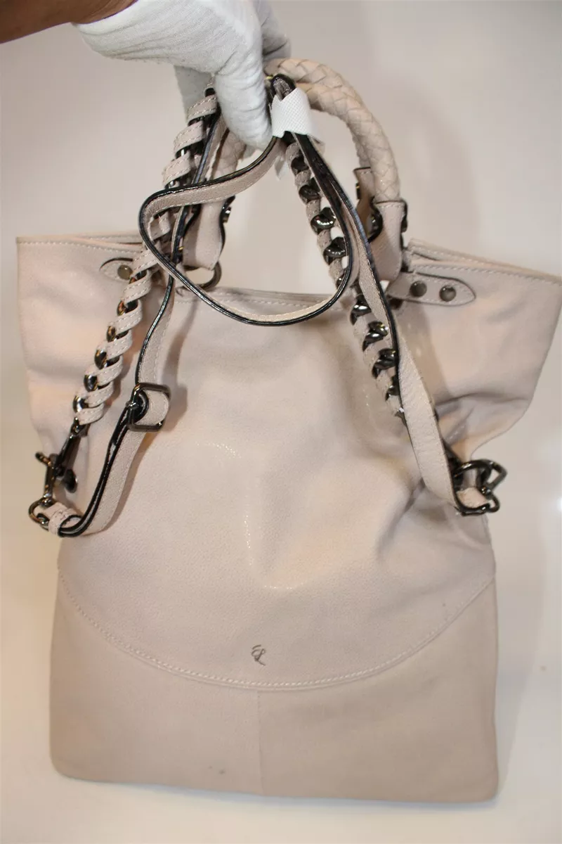 Buy the Elliott Lucca Leather Shoulder/Tote bag | GoodwillFinds