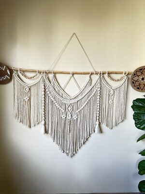 Bohemian Macrame Wall Decor Wall Hanging Bedroom Decoration