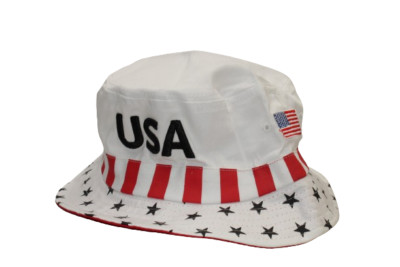 USA Bucket Hat Red White and Blue FREE SHIPPING
