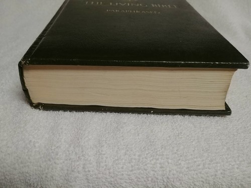 Vintage The Living Bible Paraphrased Tyndale Padded Hardcover 1973 Green - Bild 6 von 10