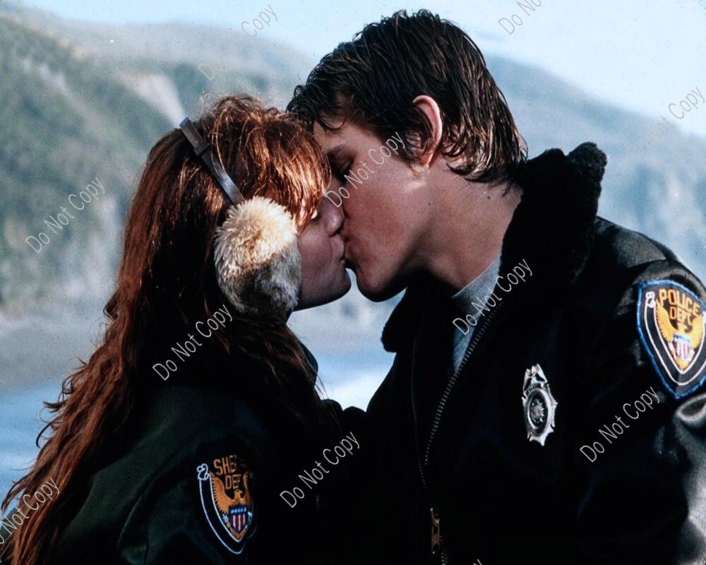 8x10 Goonies PHOTO photograph picture print kerri green josh brolin kiss  1985
