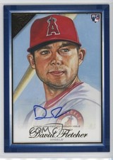 2019 Topps Gallery Blue Auto /50 David Fletcher #118 Auto s5j