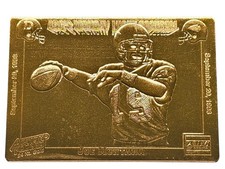 1993 Action Packed 24 Kt Gold Joe Montana #11 Monday Night Football #d /500 RARE