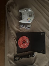 SEGA Dreamcast White Console w/ Controller, Sonic Adventure & Ready 2 Rumble