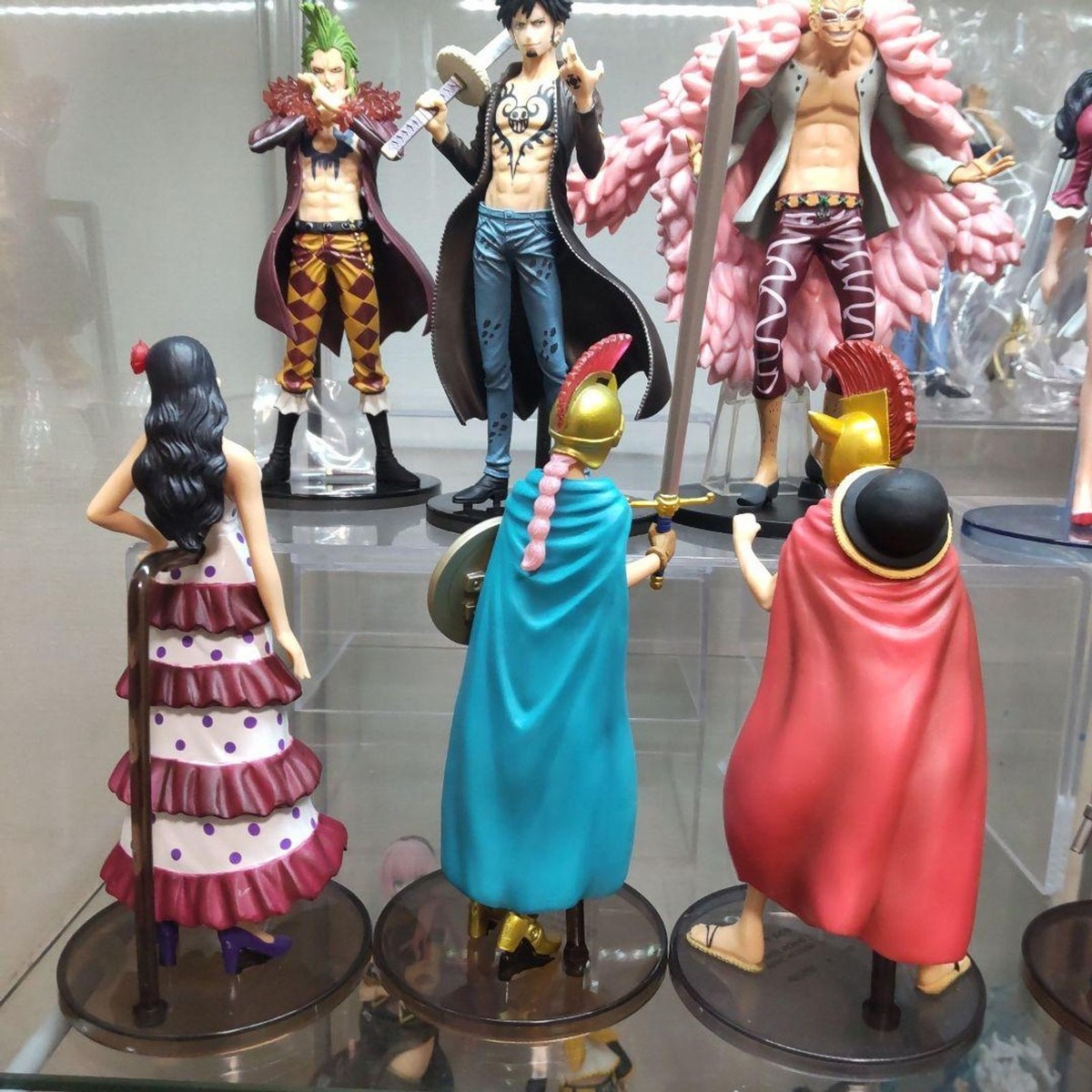 12x One Piece Styling Dressrosa Arc Figures Set - Luffy, Law