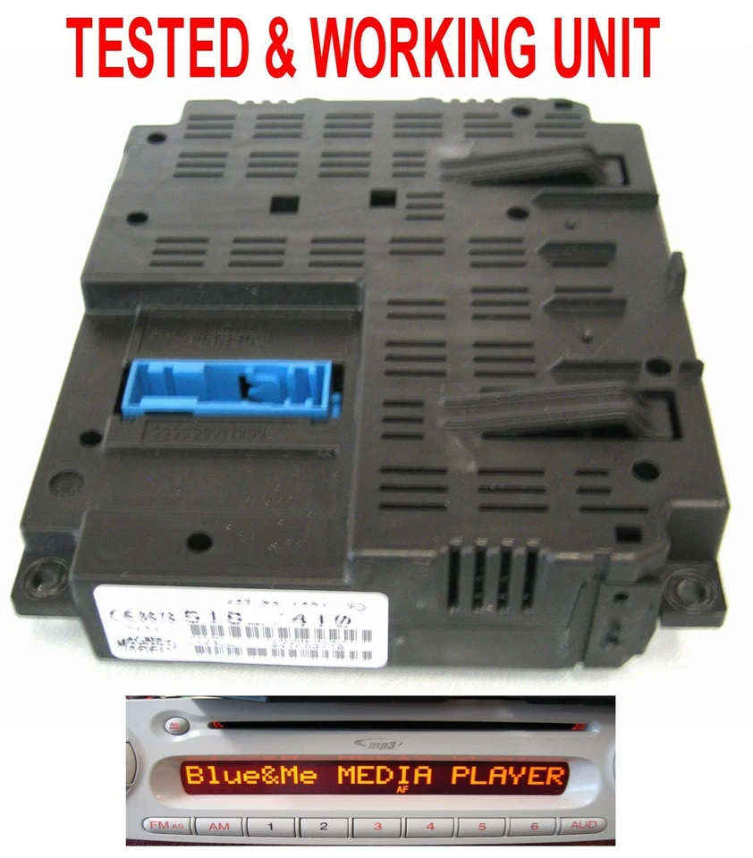2010 FIAT PUNTO EVO BLUE AND ME BLUETOOTH CONTROL MODULE UNIT 51882404 - Image 2 of 4