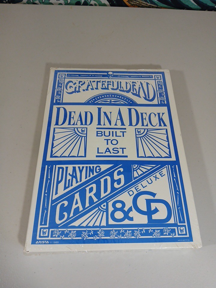 Grateful Dead Dead In A Deck Playing Cards Picture Disc CD