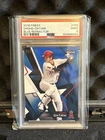 Shohei Ohtani 2018 Topps Finest #100 Blue Refractor Rookie RC /150 PSA 9