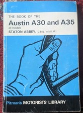 Austin A30 & A35 Practical Maintenance Guide Pitman Good