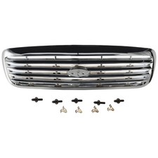 Grille For 98-2011 Ford Crown Victoria Chrome Plastic