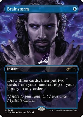 Brainstorm #2491 (NM) Secret Lair Drop Series (SLD) MTG