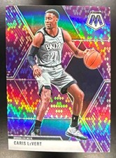2019-20 Mosaic Basketball Caris LeVert #51 Purple Snakeskin /24